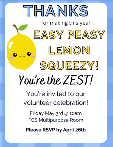 Volunteer Celebration 